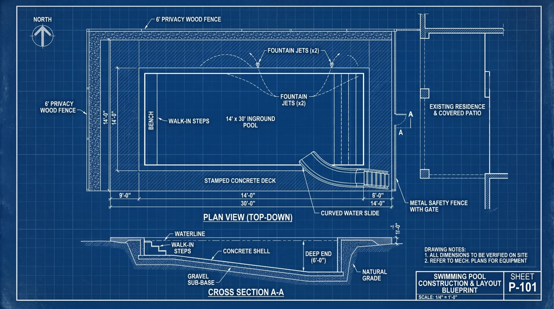 Generate pool blueprint 2K